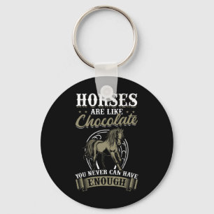 Horse Riding Shirt Women Horseback Horse Owner Gif Key Ring