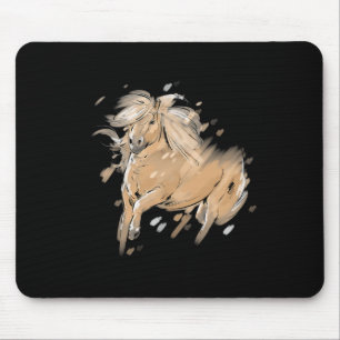 Horse Riding Shirt Women Horseback Horse Owner Hor Mouse Mat