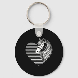 Horse Riding Valentines Day Animal Gift Horse Key Ring