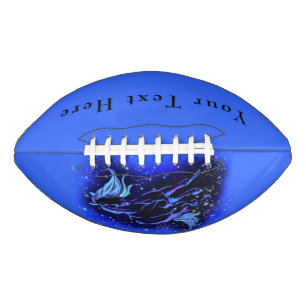 Horse Running At Starry Night Your Text Football American Football