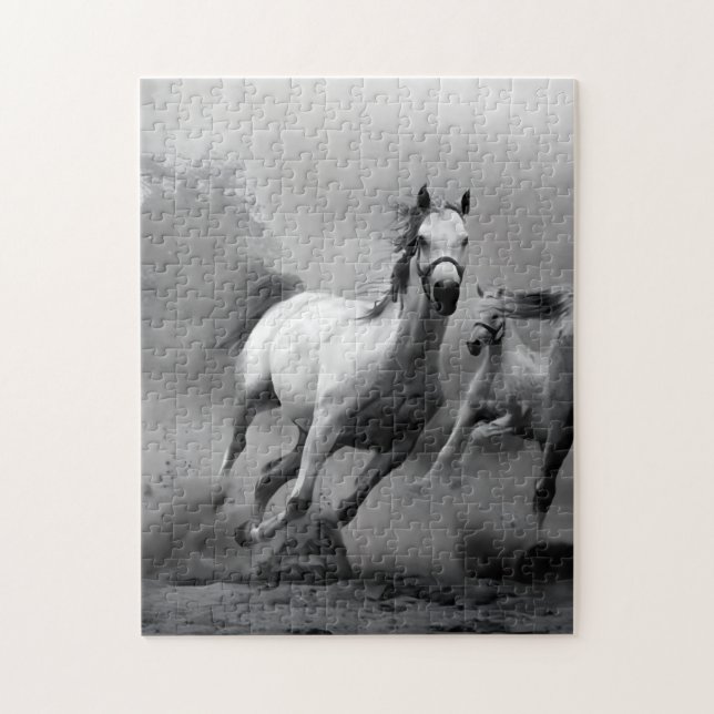 Horse Running Jigsaw Puzzle (Vertical)