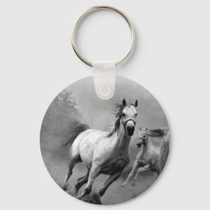 Horse Running Key Ring