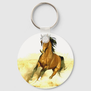 Horse Running Key Ring