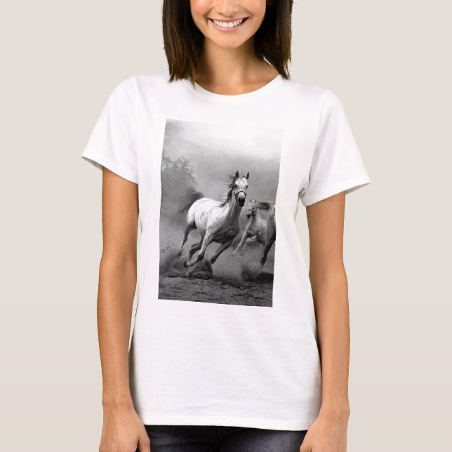 Horse Running T-Shirt (Front)