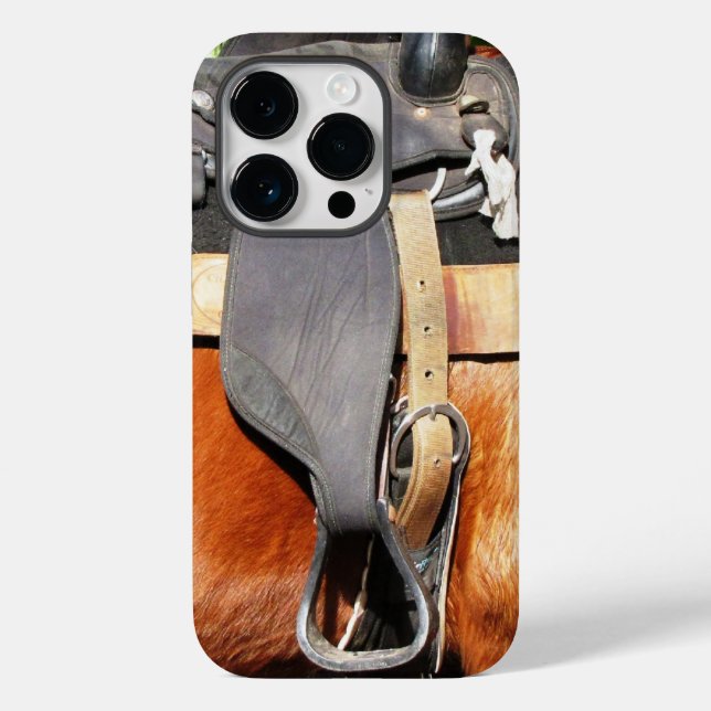 Horse Saddle iPhone Case (Back)