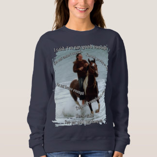 Horse Says I'm Enough Sweatshirt