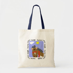 Horse Says Neigh Tshirts and Gifts Tote Bag