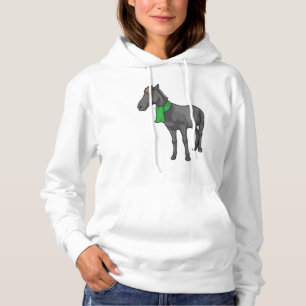 Horse Scarf Hoodie