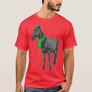 Horse Scarf T-Shirt