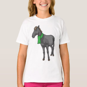 Horse Scarf T-Shirt