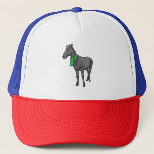 Horse Scarf Trucker Hat