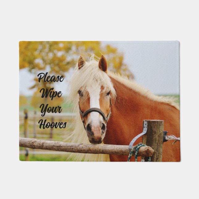Horse Sense Door Mat (Front)