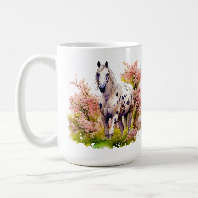 Horse Series 15 oz Classic Mug (Left)