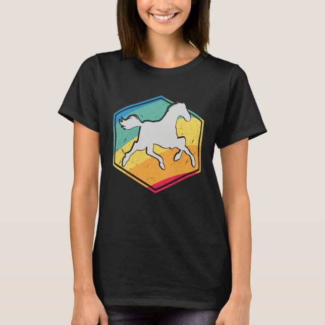Horse Shirt Retro Style (Front)