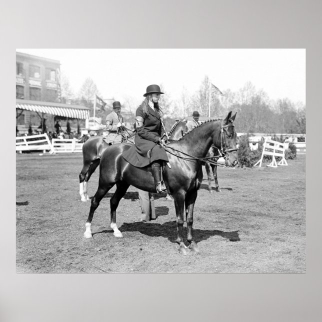 Horse Show, 1914 Poster (Front)