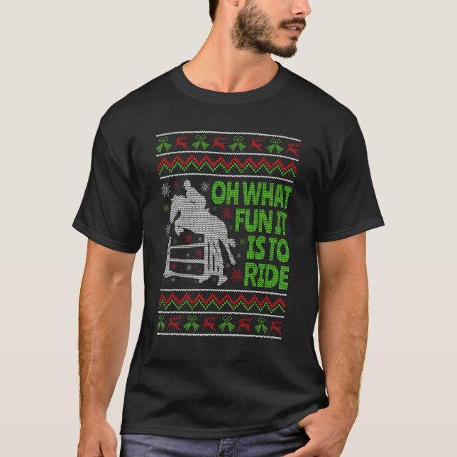 Horse Show Equestrian T-Shirt (Front)