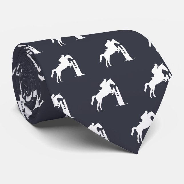 Horse show jumping competitions | Sport Gifts Tie (Rolled)
