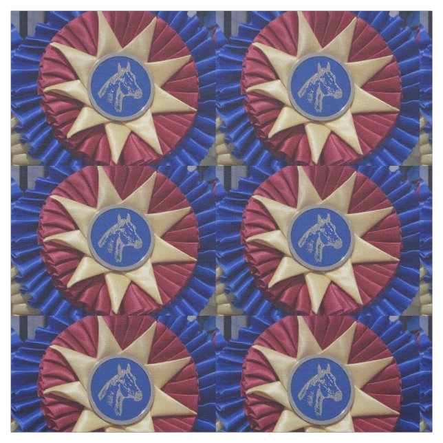 Horse Show Rosette Fabric (Swatch)