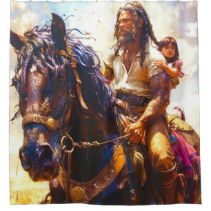 Horse Shower Curtain