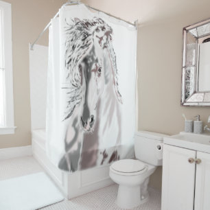 Horse Shower Curtain
