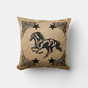 Horse Silhouette Cushion