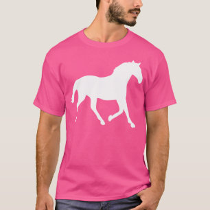 Horse Silhouette Horse Riding Lover T-Shirt