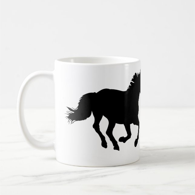 Horse Silhouette Mug (Left)