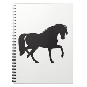 Horse Silhouette Notebook