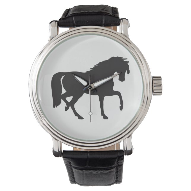 Horse Silhouette Watch (Front)