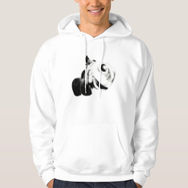Horse Sketch Hoodie (Front)