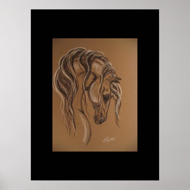 Horse Sketch Poster (Front)