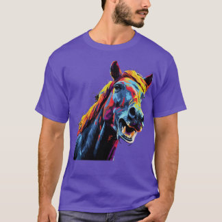 Horse Smiling T-Shirt