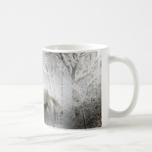 Horse Snow Forest coffee Pets Mug