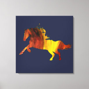 Horse Sparkle Canvas