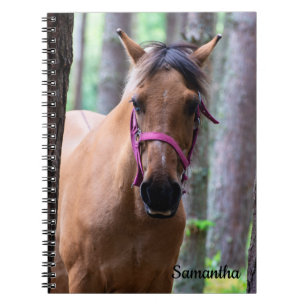 Horse Spiral Notebook