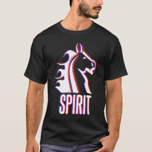 Horse spirit animal for Riding feel free idea T-Shirt