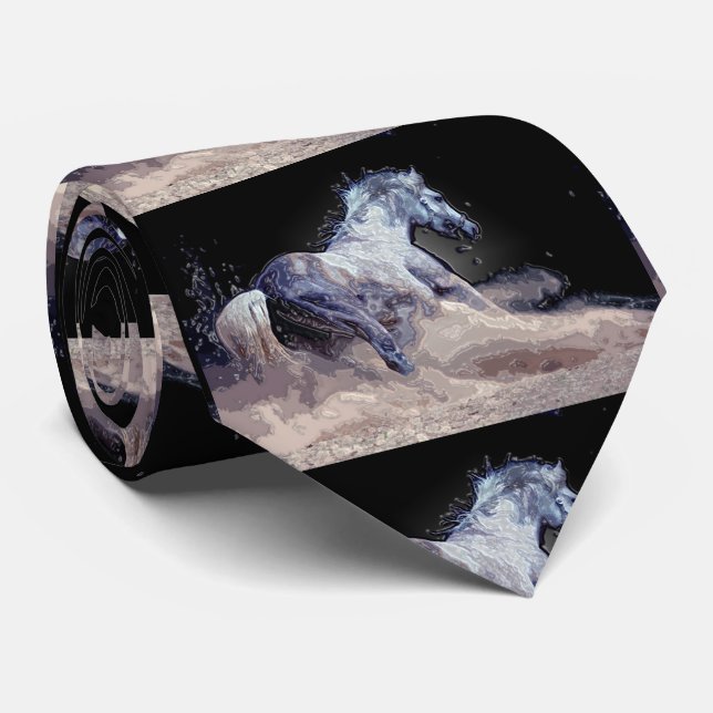 Horse Spirit Motivational Tie (Rolled)