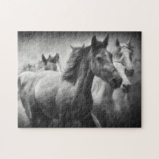Horse Stampede Puzzle (Horizontal)