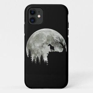 Horse Standing On Mountain Halloween Holiday Gift iPhone 11 Case