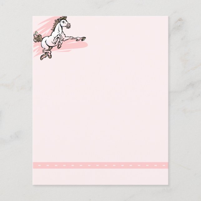 Horse Stationery (Front)