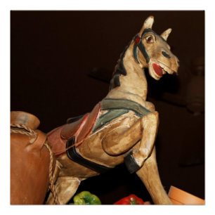 Horse Statue and Decor at Mexican Restaurant