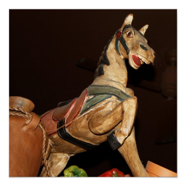 Horse Statue and Decor at Mexican Restaurant (Front)