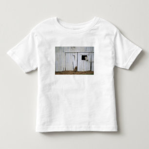 Horse Sticking Head out Barn Window Toddler T-Shirt
