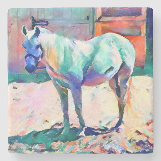 Horse Stone Coaster (Front)