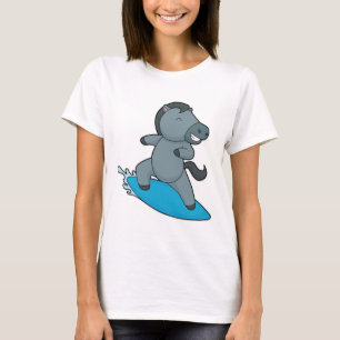 Horse Surfer Water sports T-Shirt