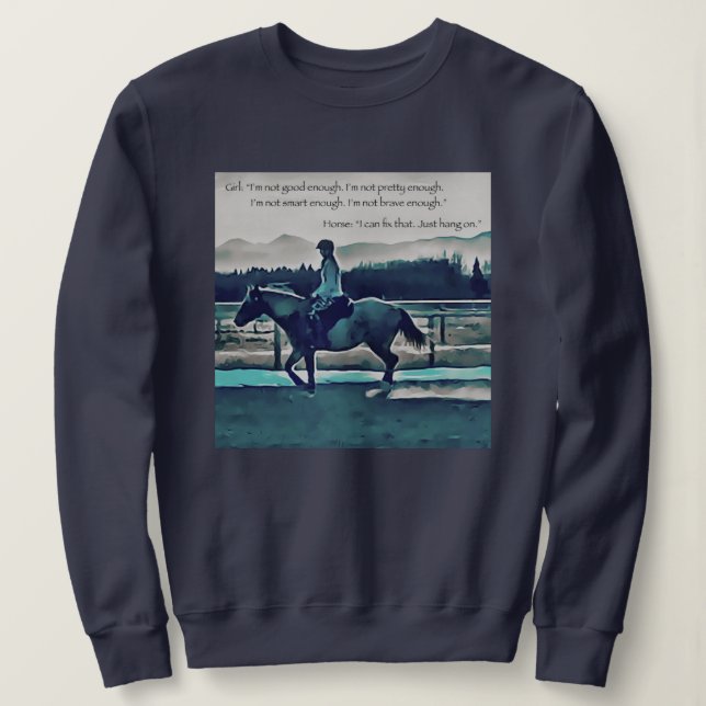 Horse Sweatshirt (Design Front)