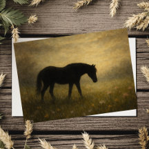 Horse Sympathy Card