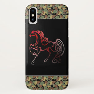 Horse Tails iPhone X Case
