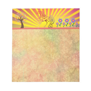 Horse Tails Notepad