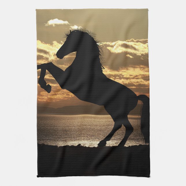 horse tea towel (Vertical)